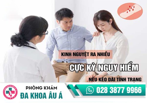 KINH NGUYỆT RA NHIỀU LÀ DO ĐÂU?